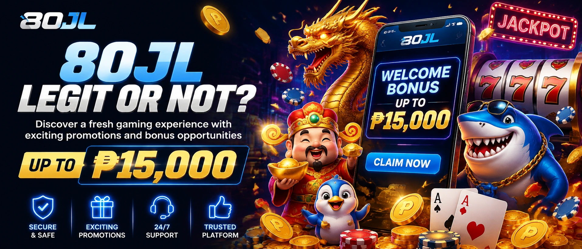 80JL live casino showcase