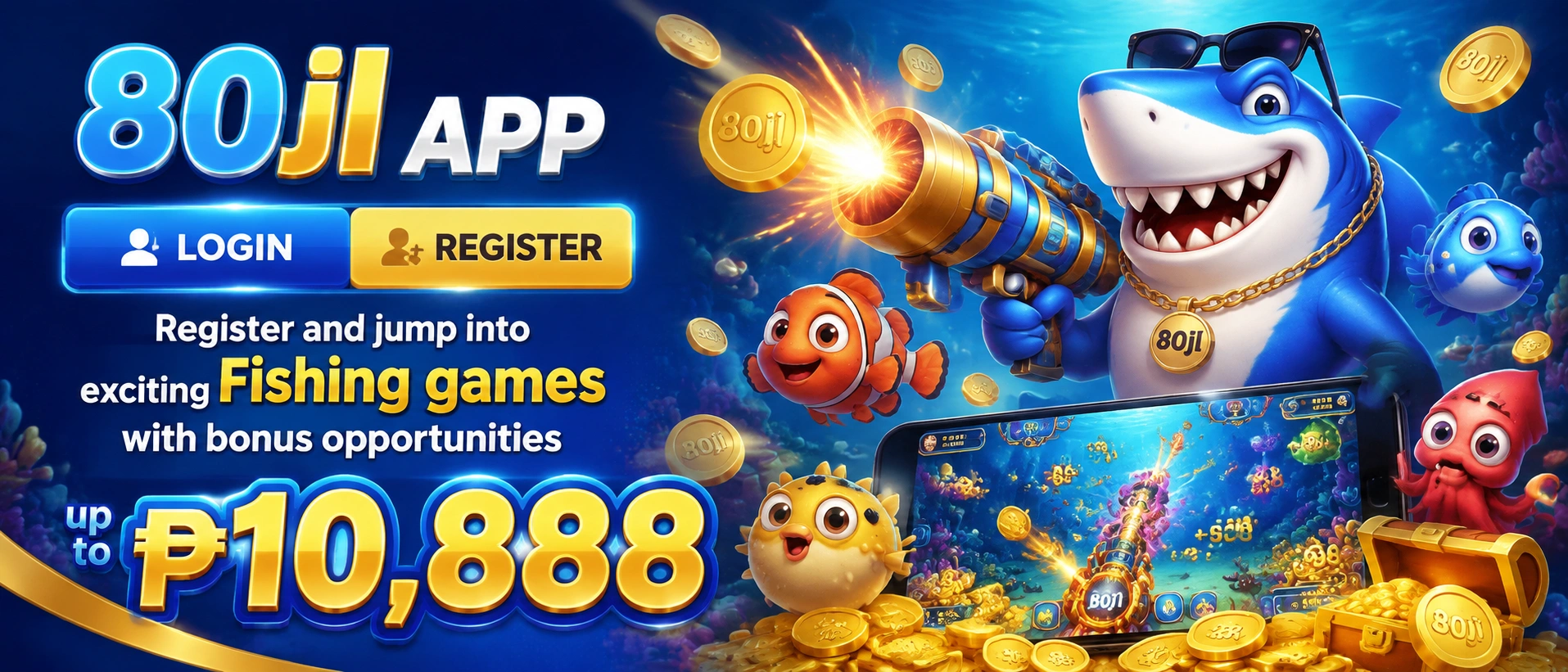 80JL fishing game showcase image